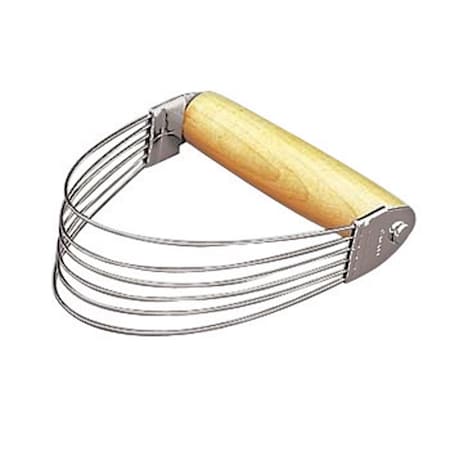 Fox Run Fox Run Silver/Brown Stainless Steel Wire Pastry Blender 58544